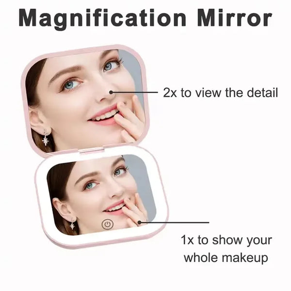 Glam-On-The-Go Lighted Mirror